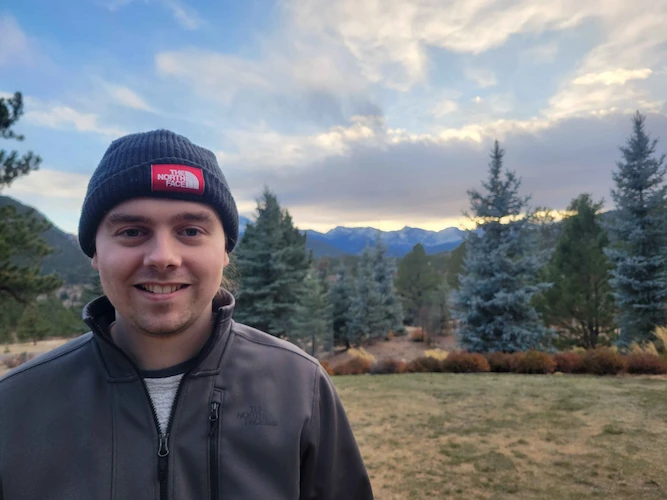 Patrick Hosking at Estes Park, Colorado